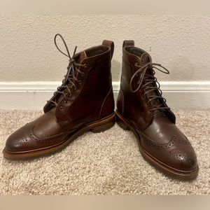 Allen Edmond’s Unisex Dalton Wingtip WEATHERPROOF Boots